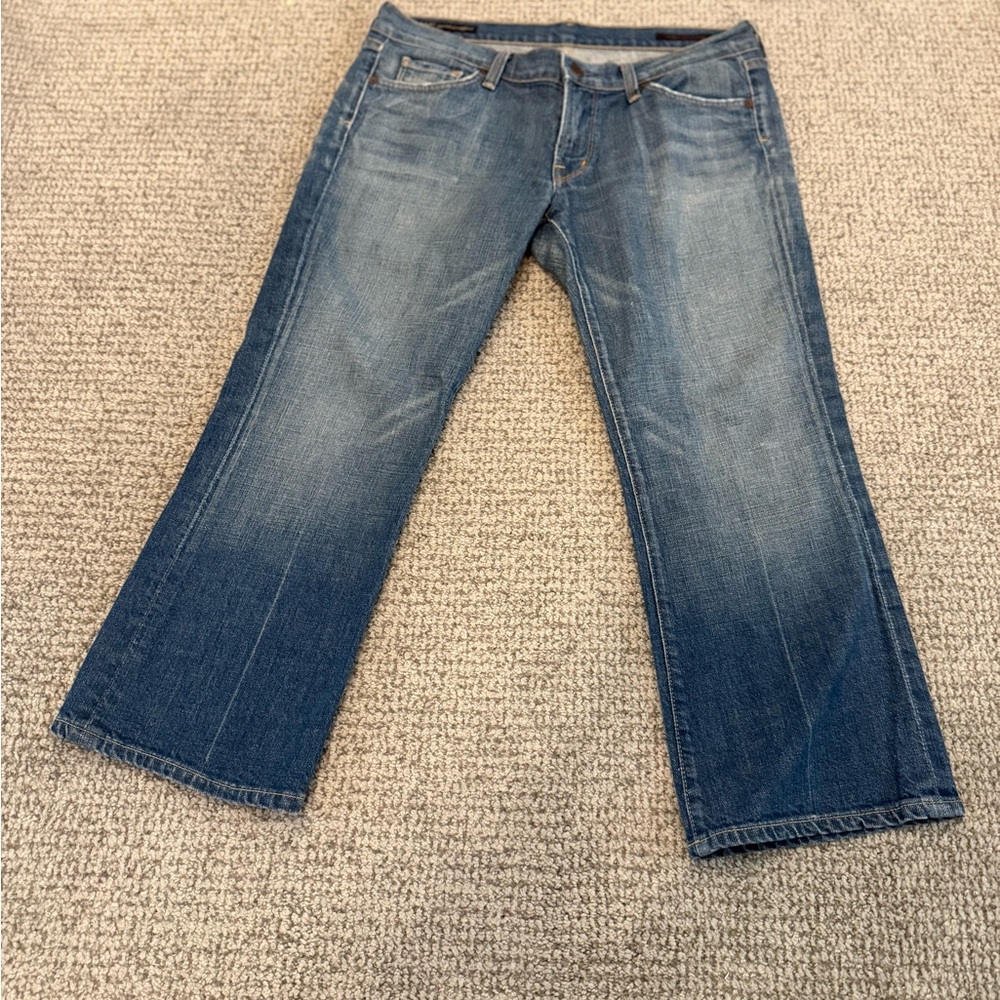 Citizens Of Humanity Mid-Wash Cropped Jeans